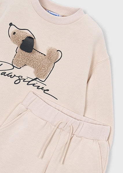 Chandal aplique perro Tofu Mayoral para niña 04801-059 - vista 5