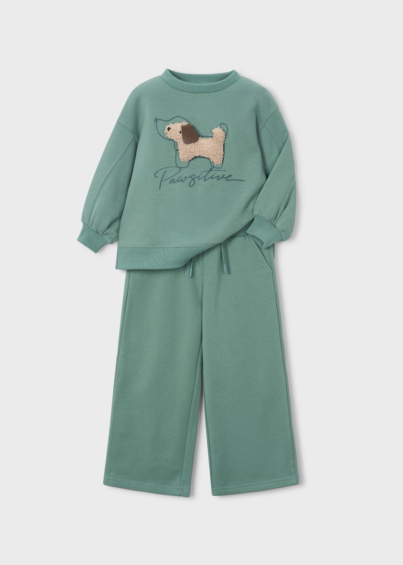 Chandal aplique perro Laurel Mayoral para niña 04801-060