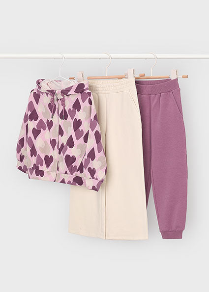 Chandal 2 pantalones Violeta Mayoral para niña 04813-064 - vista 2