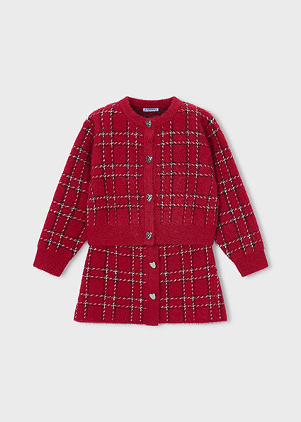 Conj. falda tricot pelo Rojo Mayoral para niña 04935-031 - vista 2
