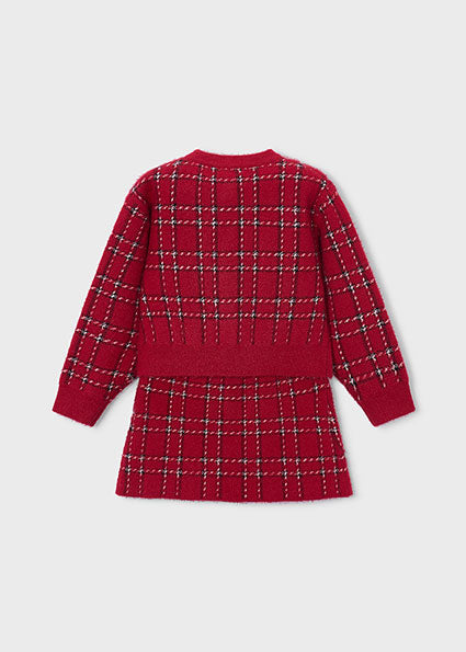 Conj. falda tricot pelo Rojo Mayoral para niña 04935-031 - vista 3