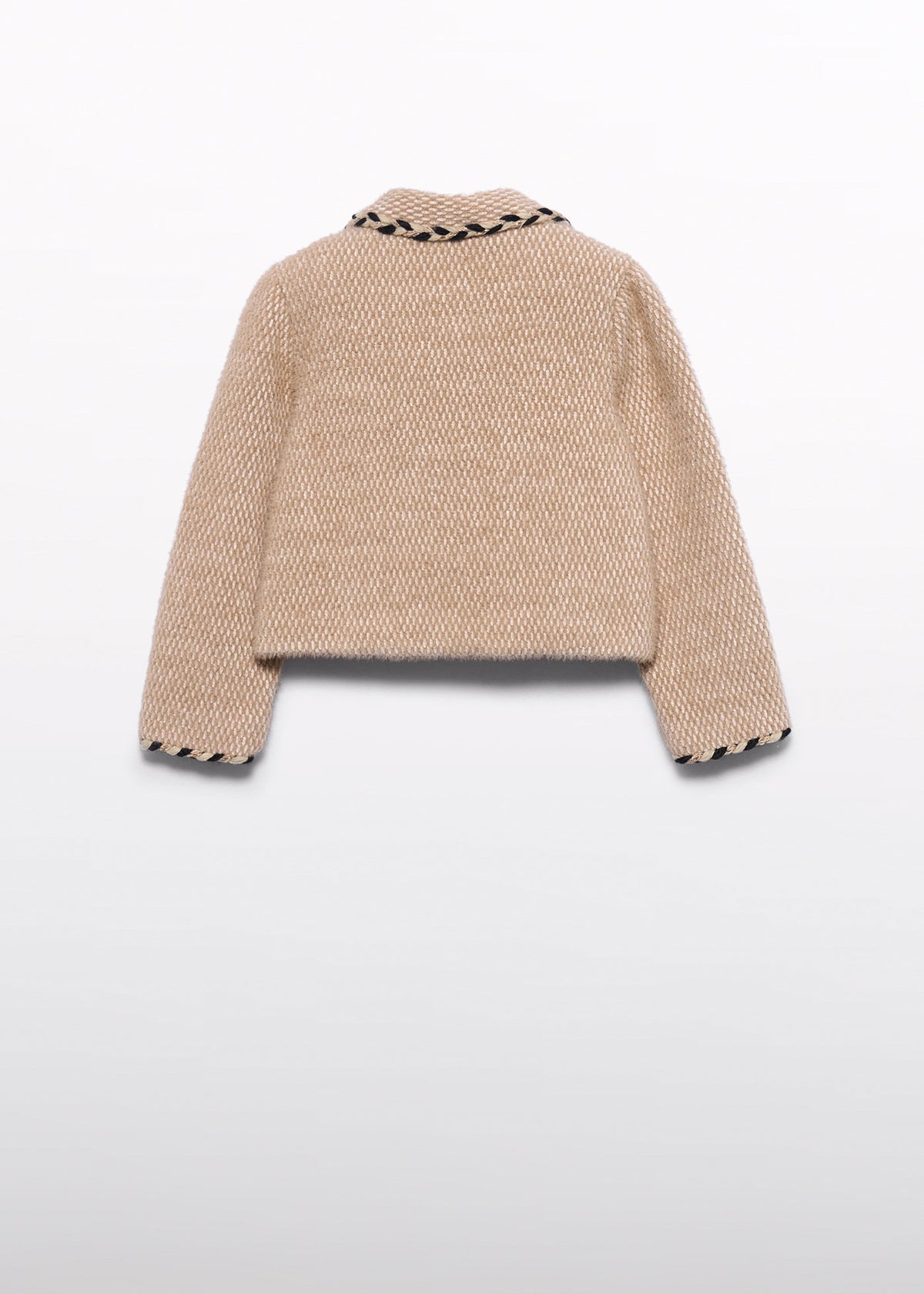 Conjunto chaqueta y falda latte para niña Abel & Lula 05580-05810