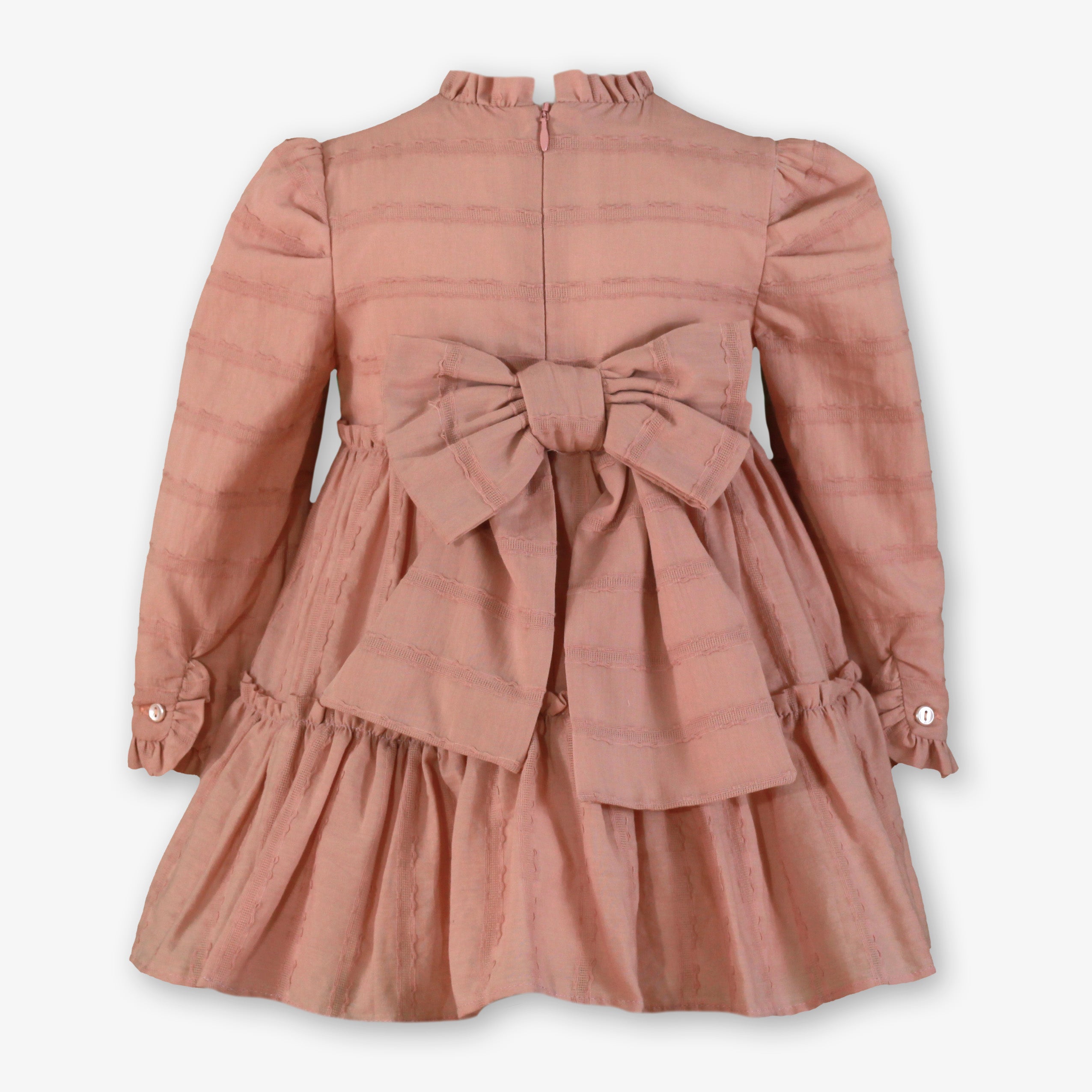 Vestido niña infantil rosa palo 0224 Miranda