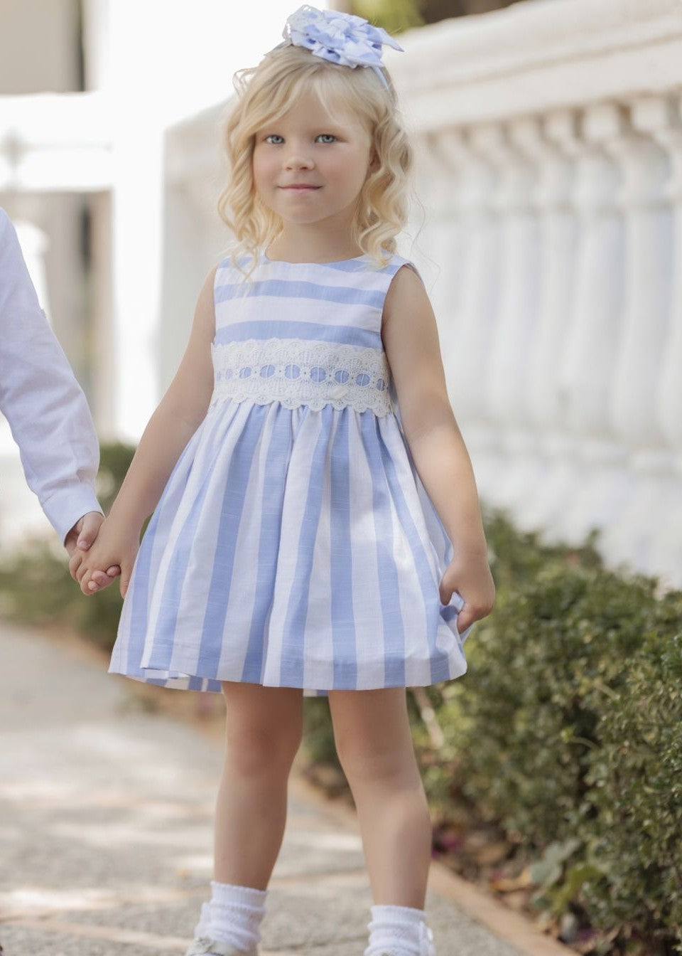 Vestido niña Ceremonia Azul Miranda 0232