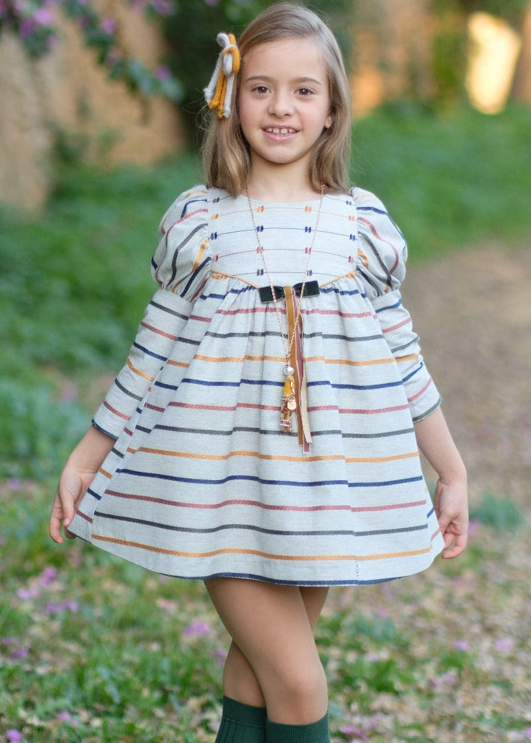 Vestido niña Nekenia Multicolor 2411811 - La boutique de AyA