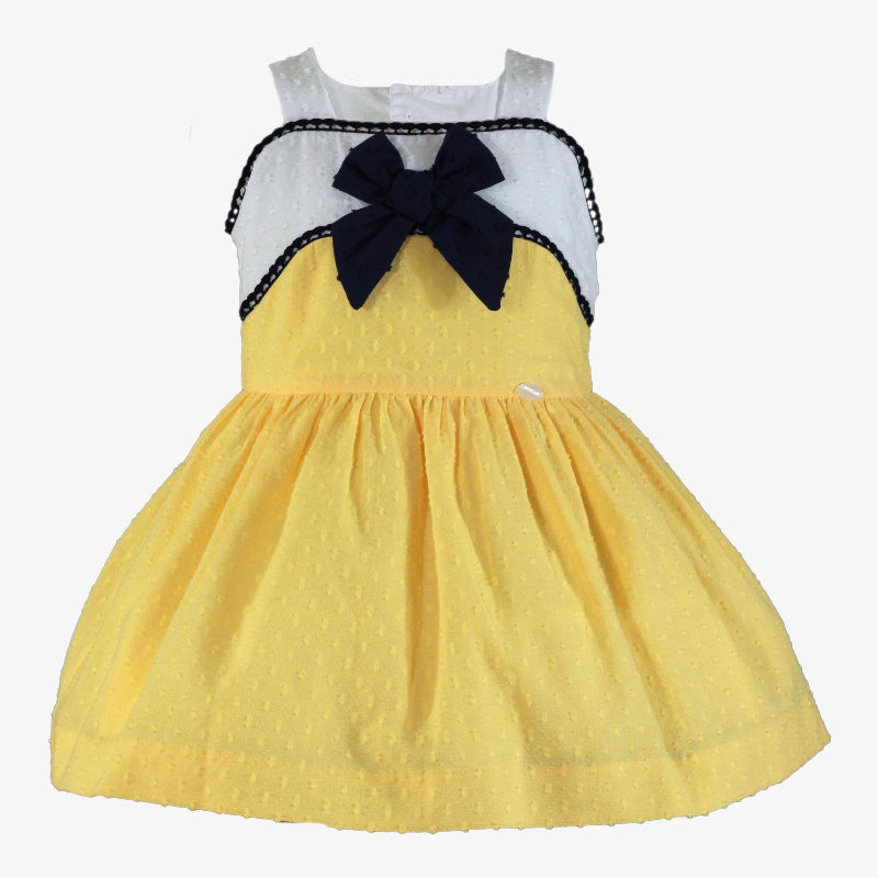 Vestido niña Miranda Amarillo 0241 - La boutique de AyA