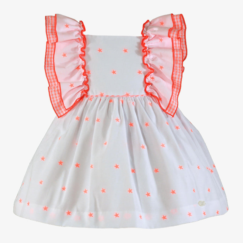 Vestido niña Miranda Coral 0242 - La boutique de AyA