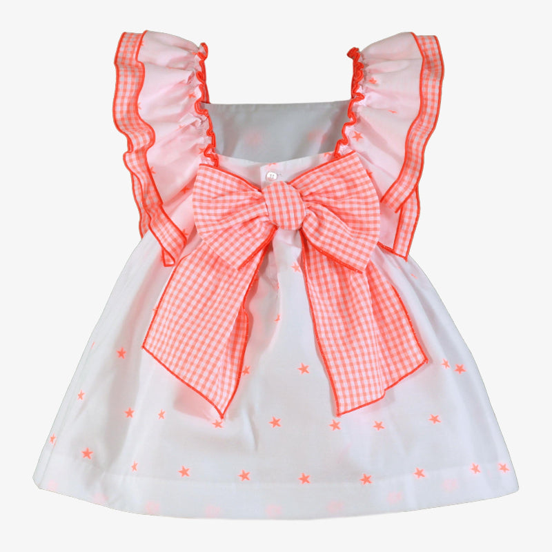 Vestido niña Miranda Coral 0242 - La boutique de AyA