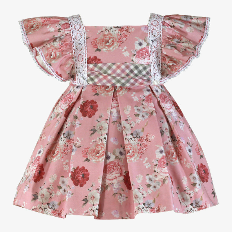 Vestido Infantil Vintage Floral Miranda 0247 - La boutique de AyA