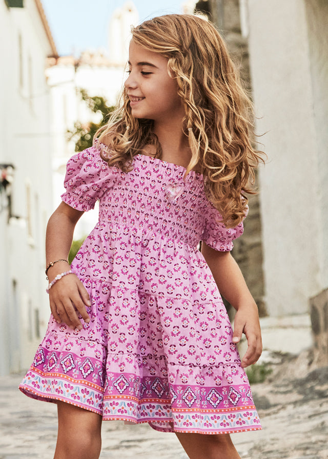 Vestido nido de abeja Mayoral 03932-025