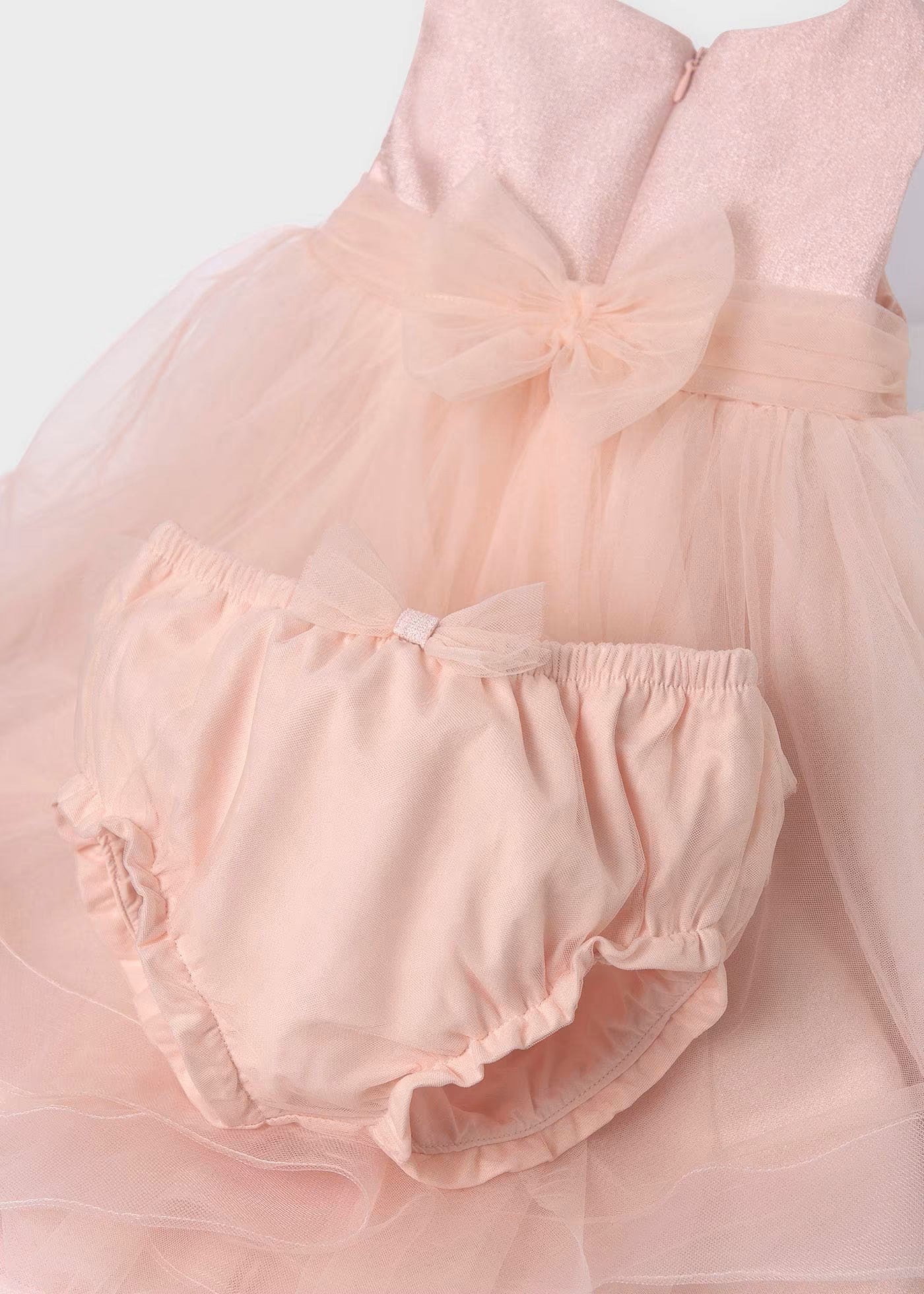 Vestido y braguita tul fantasia brillo Abel y Lula 05026