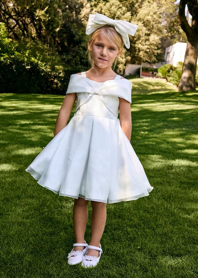 Robe à nœud en organza Nata 5031 Abel y Lula