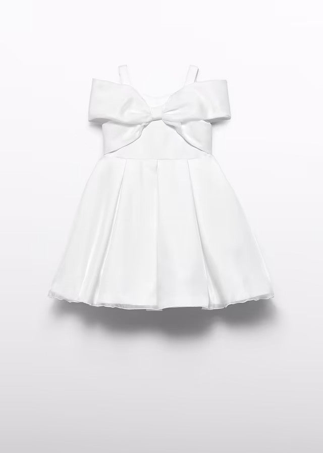 Robe à nœud en organza Nata 5031 Abel y Lula