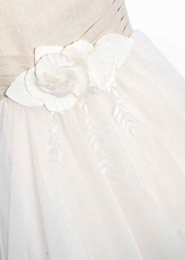 Robe en lin brillant Abel y Lula 5032