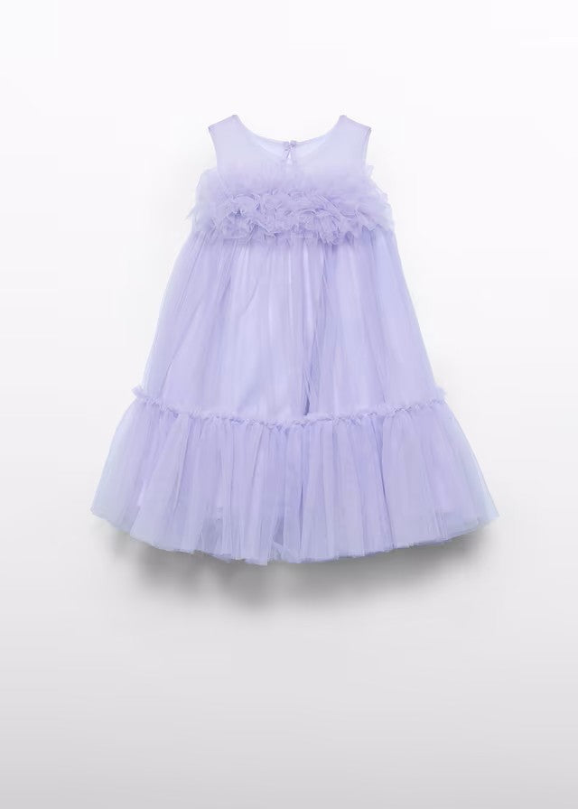 Vestido tul lila Abel y Lula 5051