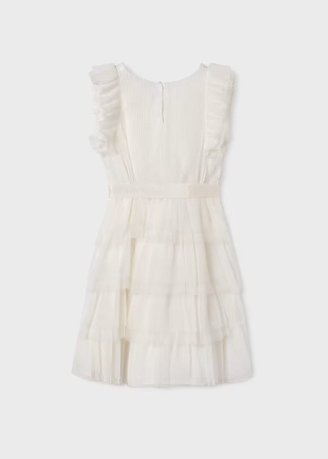 Vestido tul Crudo Mayoral 06994-006