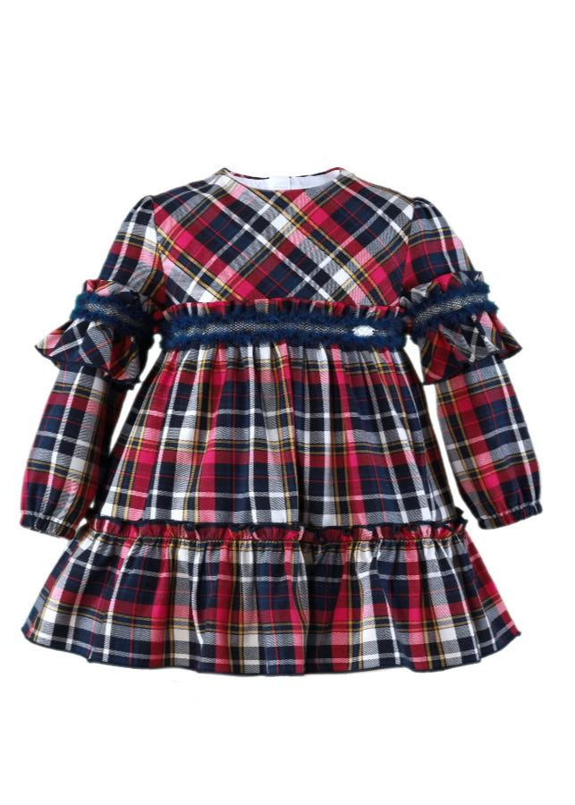 Vestido Navidad niña Miranda 0250 - La boutique de AyA