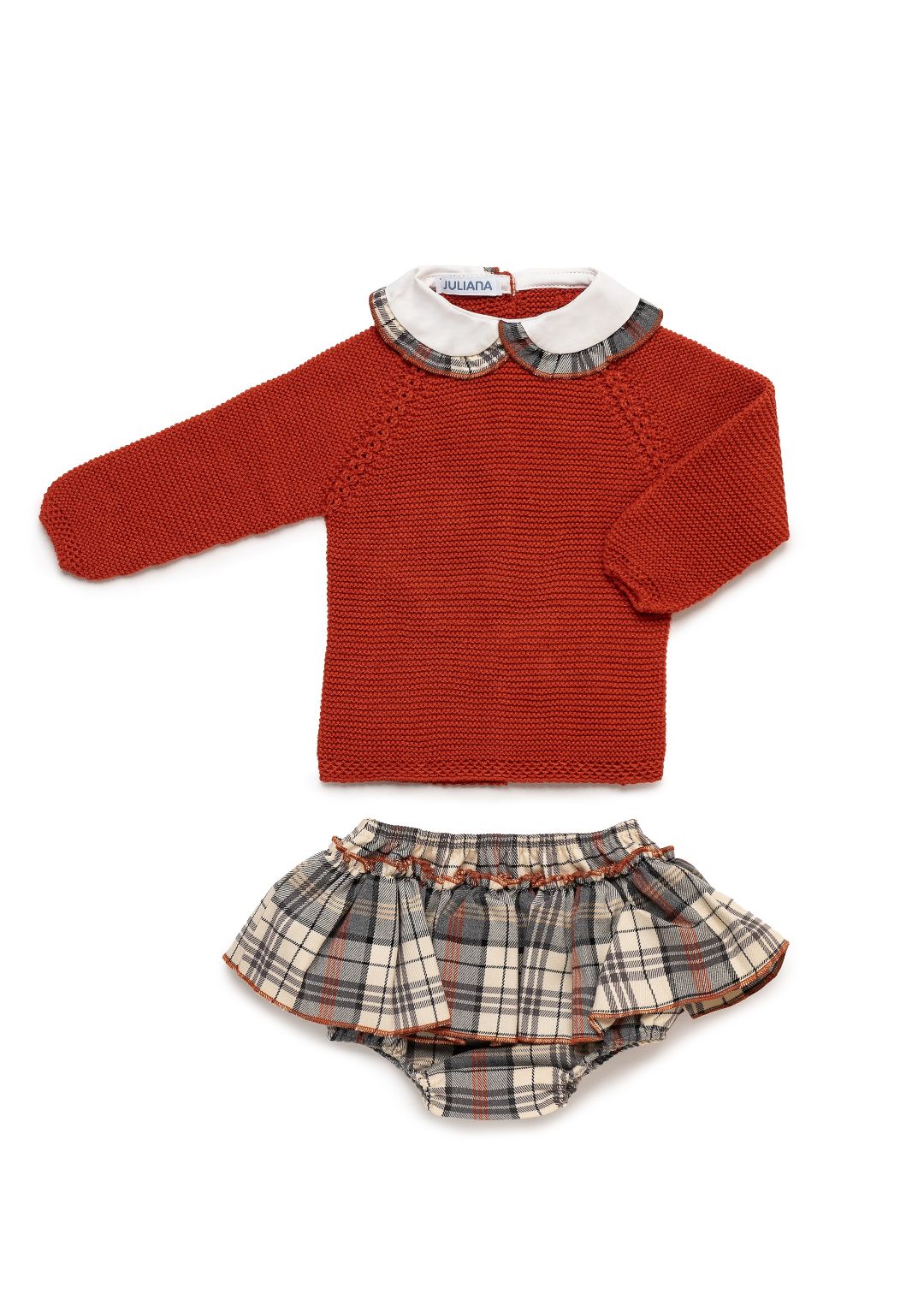 Conjunto Jersey Caldera Cuello culetin Volante caldera 25600