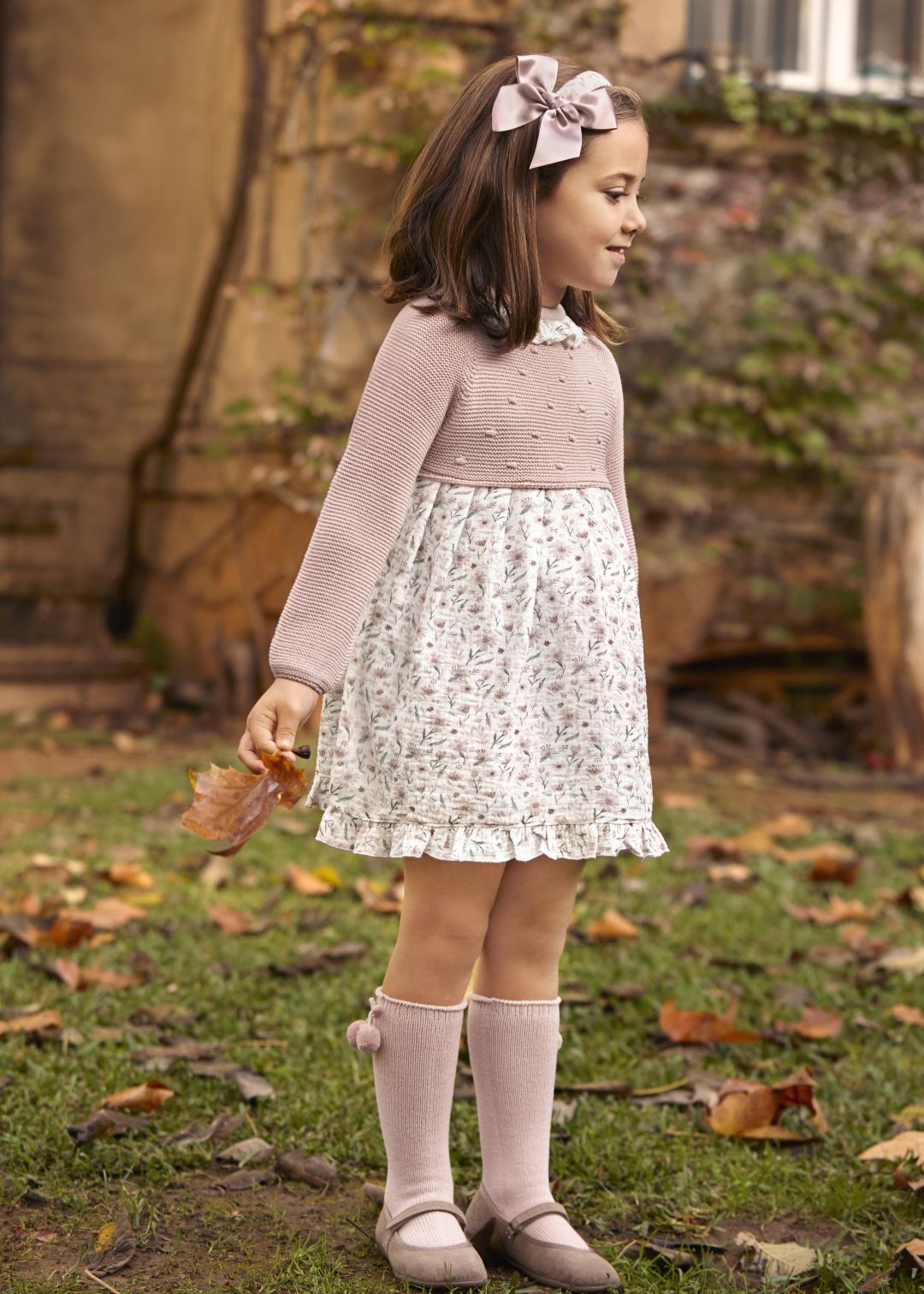 Vestido cuerpo punto bodoques FLORES Juliana 25643