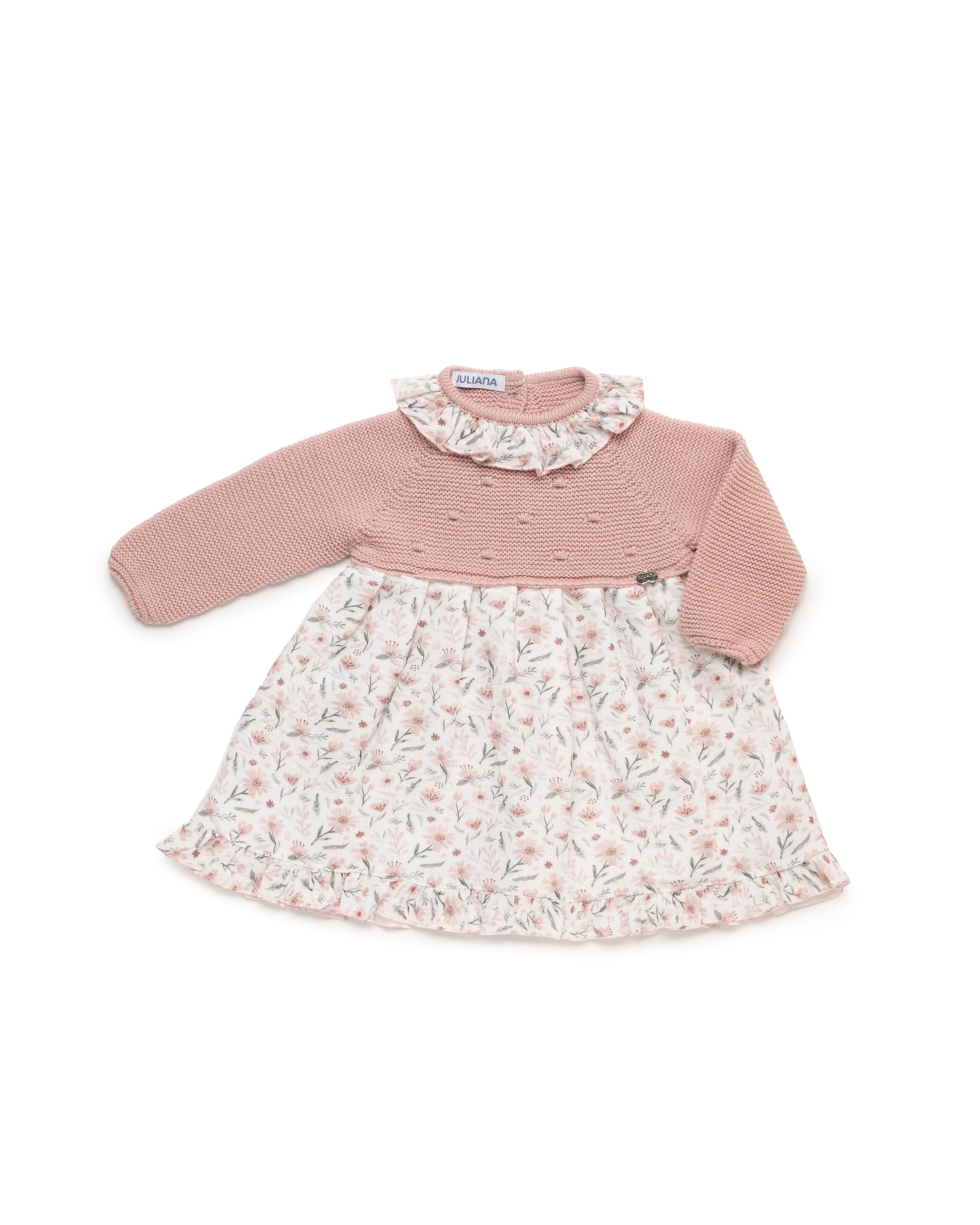 Vestido cuerpo punto bodoques FLORES Juliana 25643