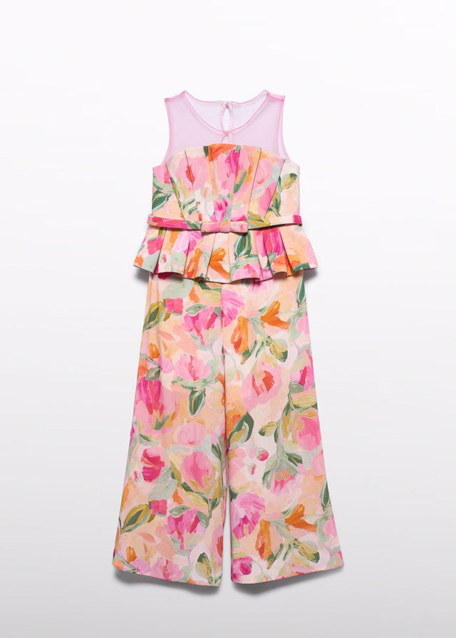 Mono de Ceremonia Niña Abel y Lula Estampado Floral | Tallas 8-16 años 05205