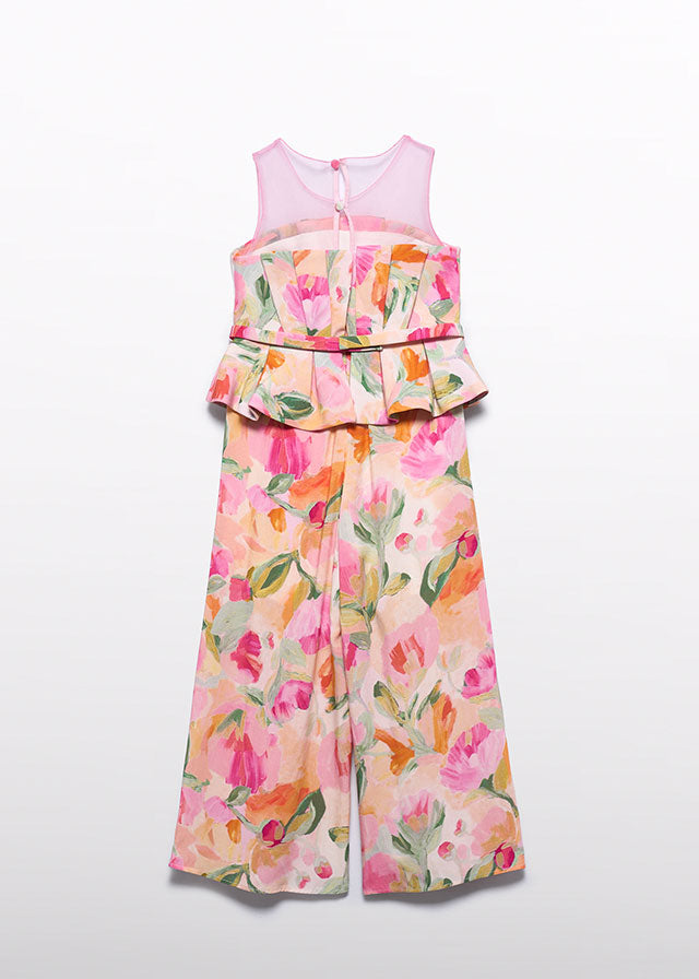 Mono de Ceremonia Niña Abel y Lula Estampado Floral | Tallas 8-16 años 05205