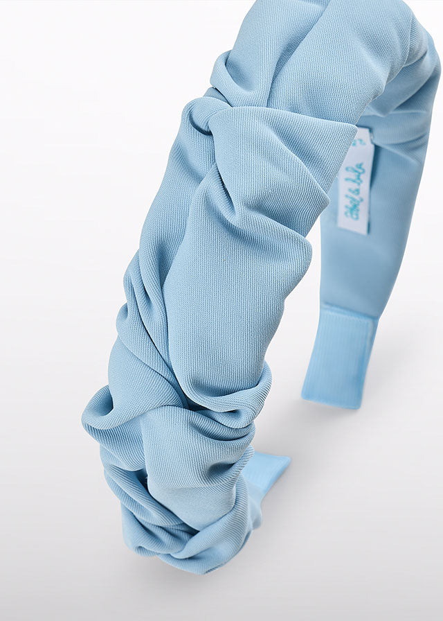 Diadema organza flores 05476