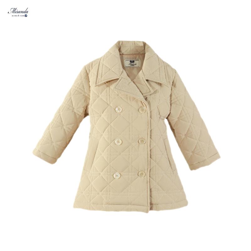 Abrigo Elegante beige niña Miranda 0268