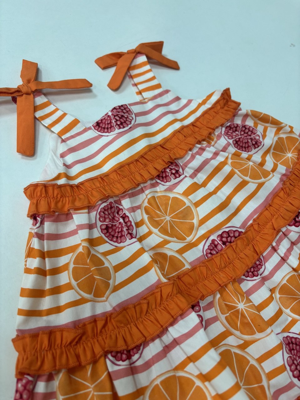 Vestido bebe mandarina Miranda 0503
