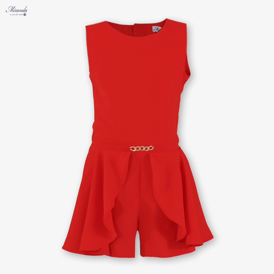 Mono niña rojo Miranda 0312