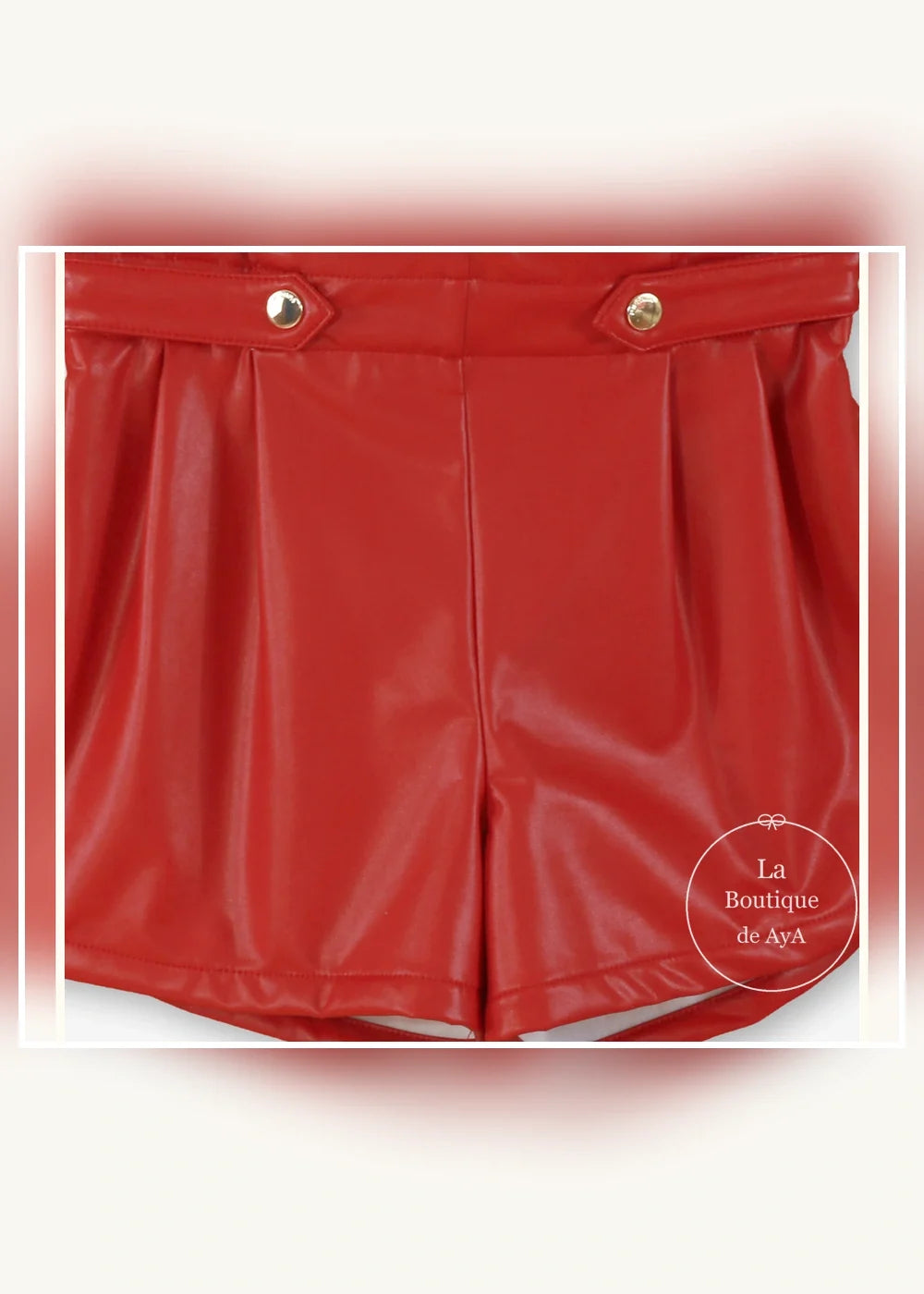 Conjunto jersey marino y short rojo para niña Miranda 0313, imagen 5