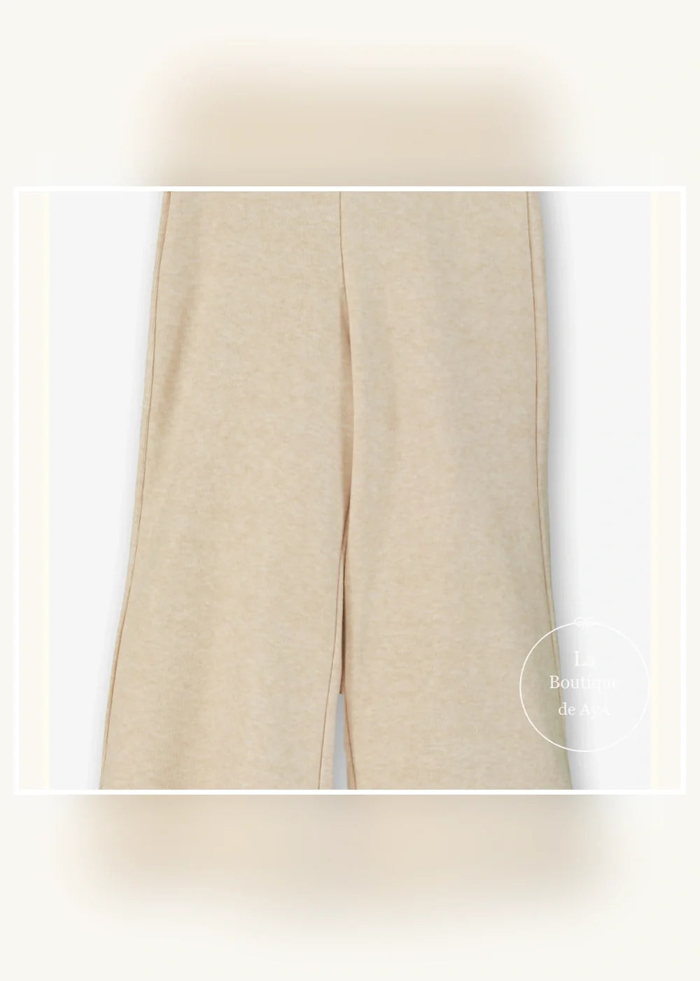 Conjunto jersey de rayas y pantalón beige para niña Miranda 0620, imagen 5