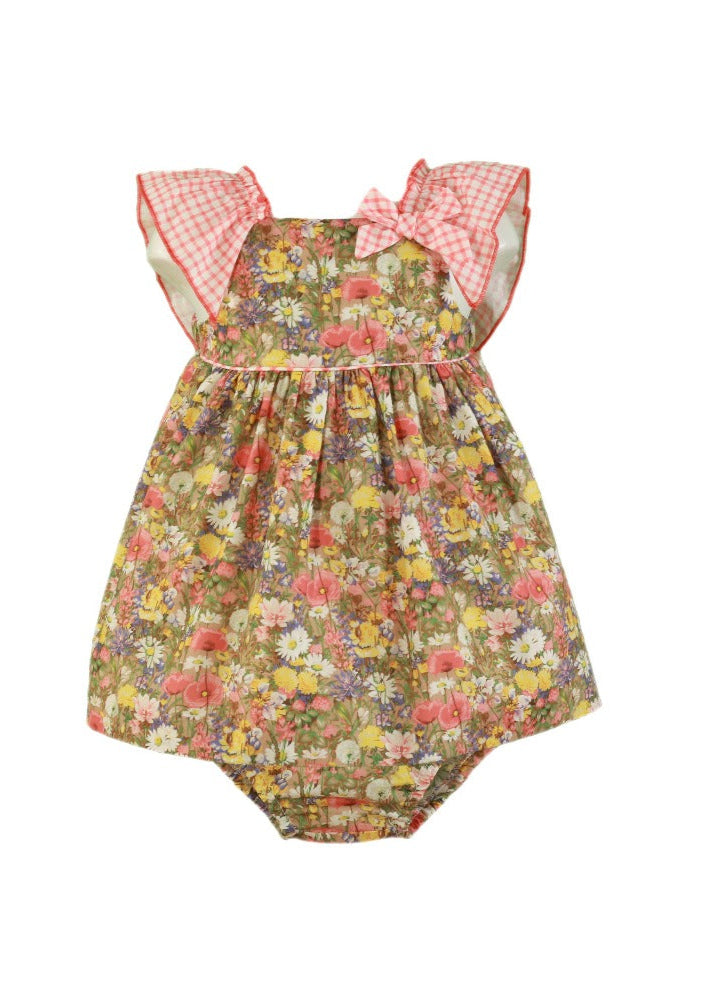 Vestido y braguita bebe niña Miranda 35/0502/VB - La boutique de AyA