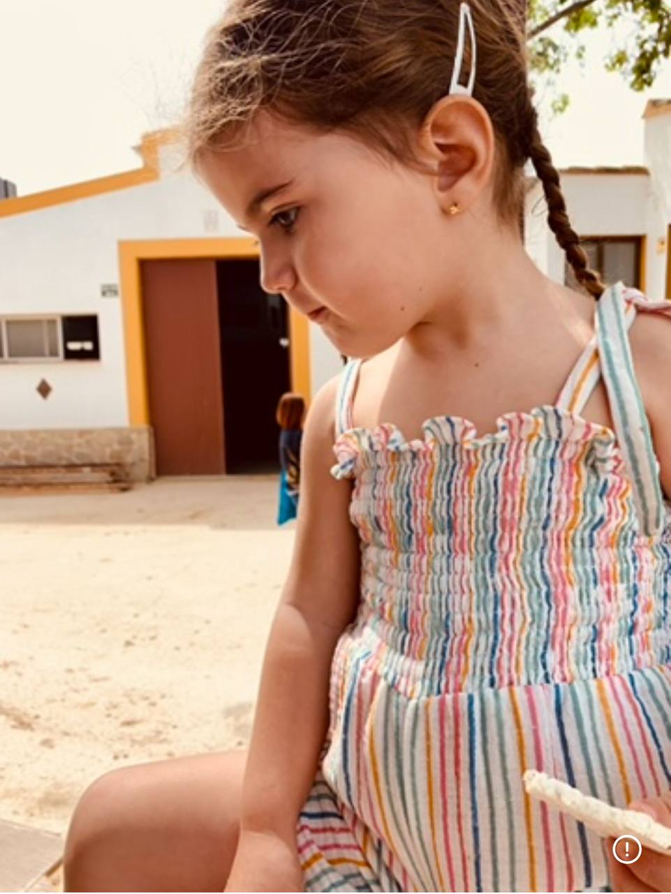 Mono niña rayas Coco Acqua 50989