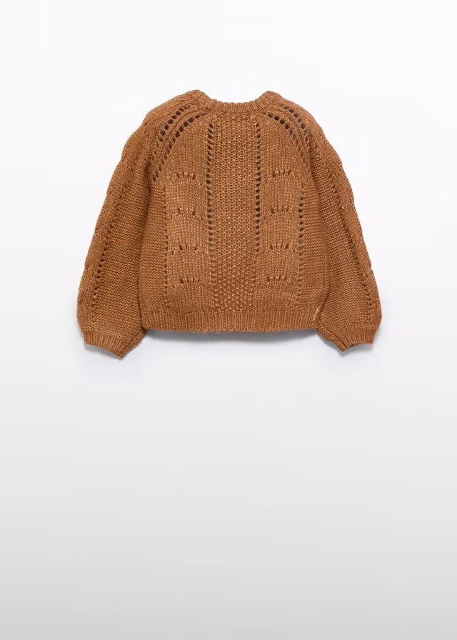 Jersey calado canela Abel & lula 5858