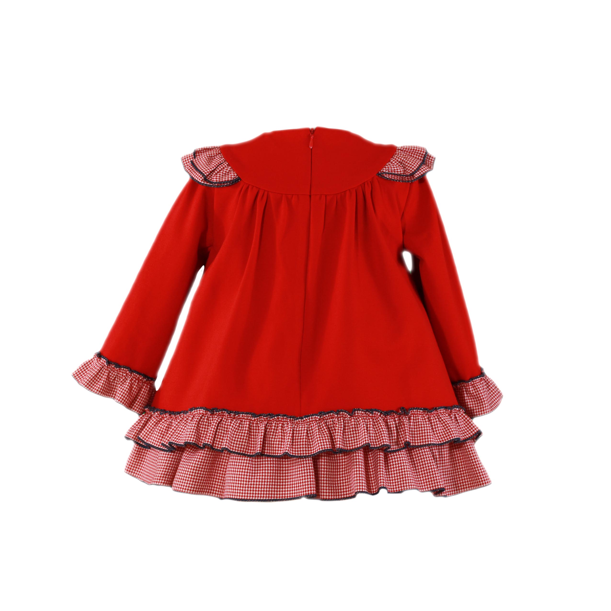 Vestido Infantil Rojo Miranda 0600 - La boutique de AyA