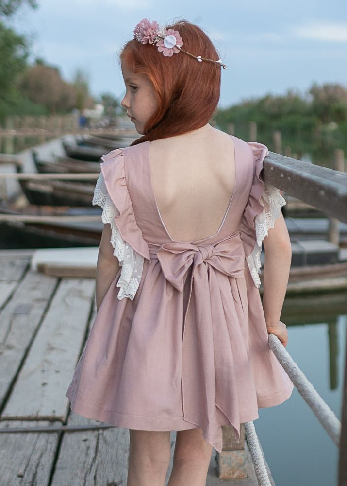 Vestido niña Vino Coco Acqua 60327 FANTASIA - La boutique de AyA