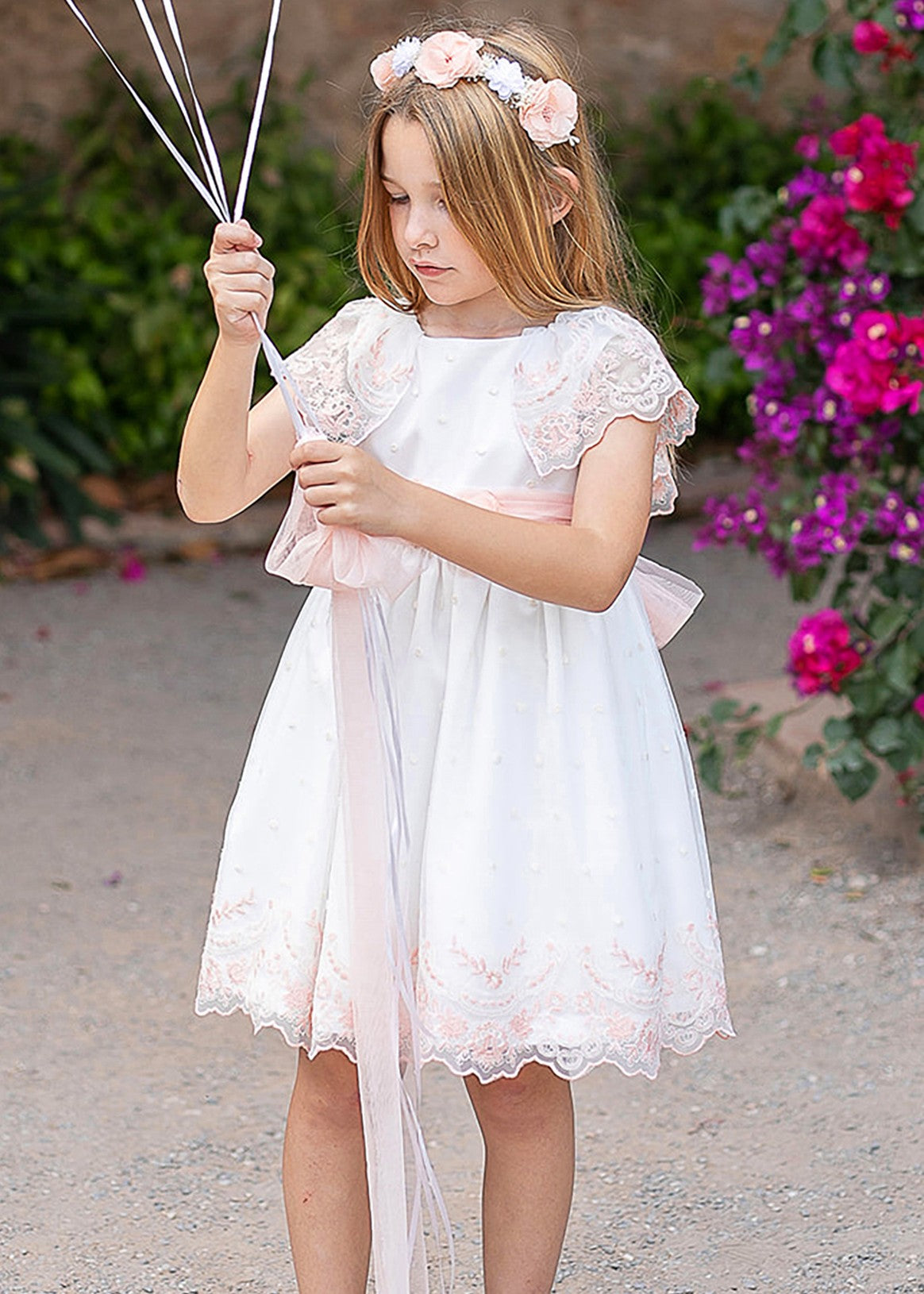 Magnolia Coco Acqua girl dress 60338 FANTASIA