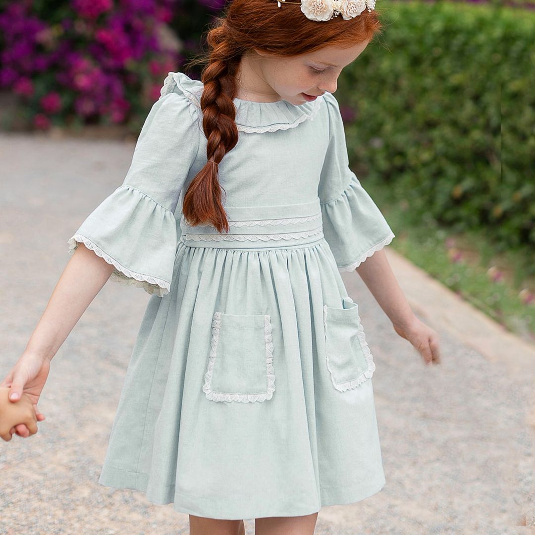 Magnolia Coco Acqua girl dress 60338 FANTASIA