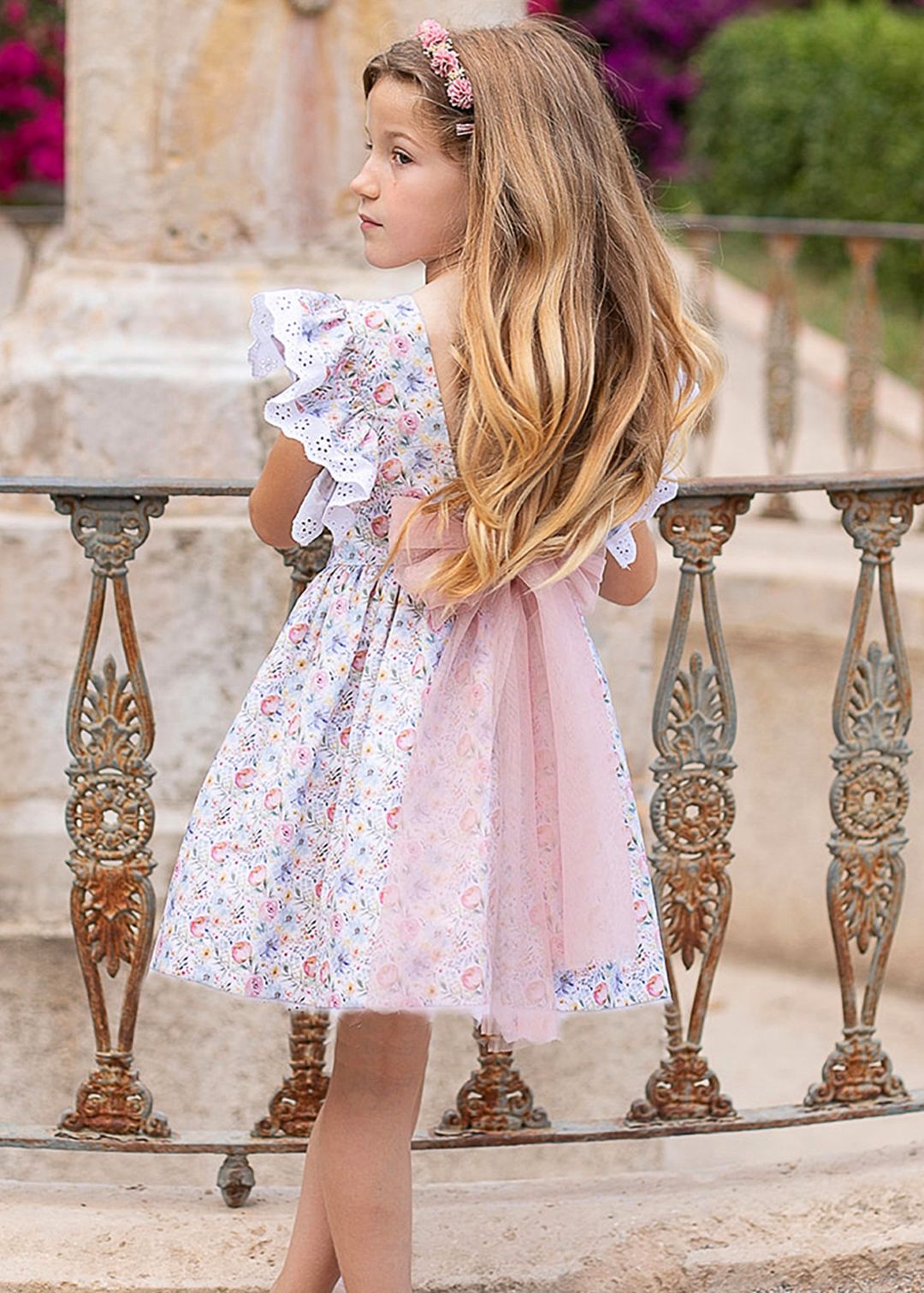 Magnolia Coco Acqua girl dress 60338 FANTASIA