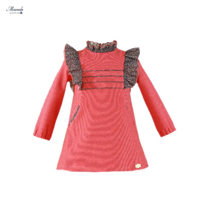 Vestido menina Coral Miranda 0612