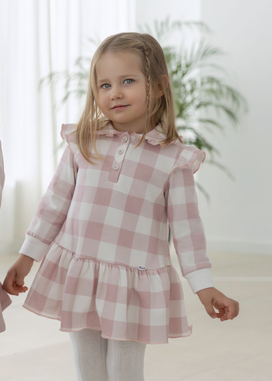 Vestido niña infantil rosa palo 0617 Miranda