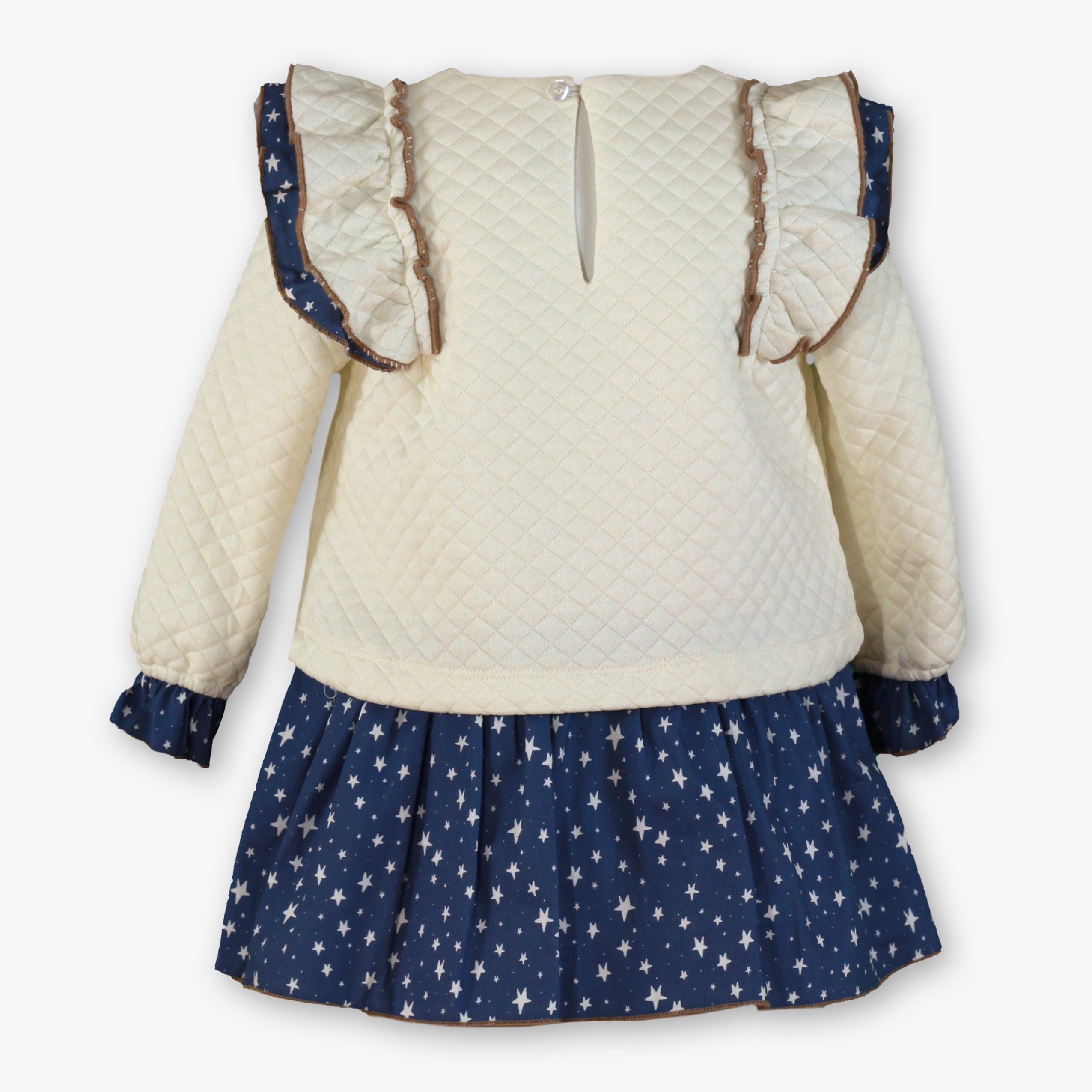 Vestido infantil niña azulon Miranda 0621