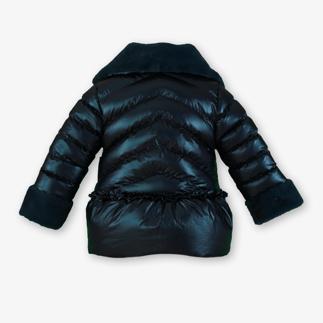 Parka infantil niña cuello terciopelo azafata Miranda 0625