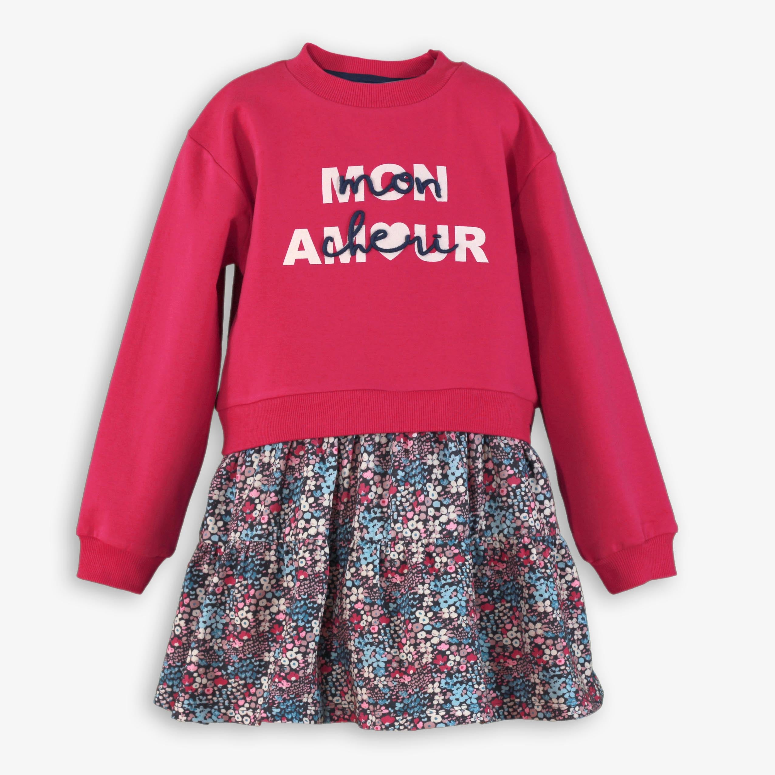 Vestido infantil niña fucsia Miranda 0633