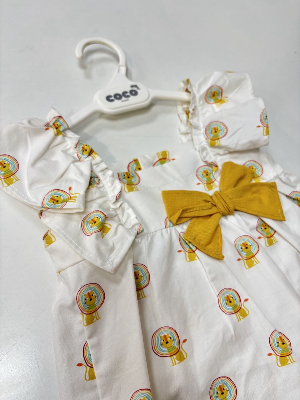 Vestido leones bebe Coco Acqua 70698