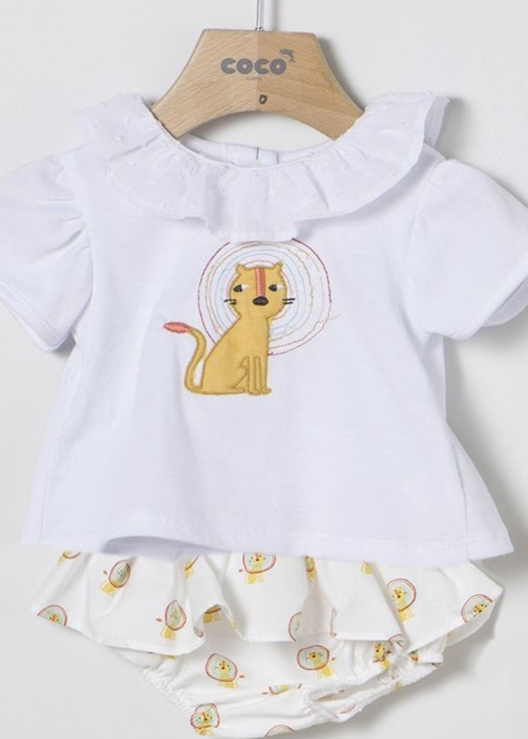 Conjunto leon bebe niña Coco Acqua 70700