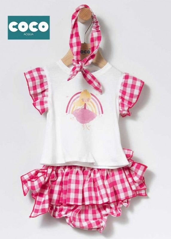 Conjunto bebe niña Coco Acqua 70907