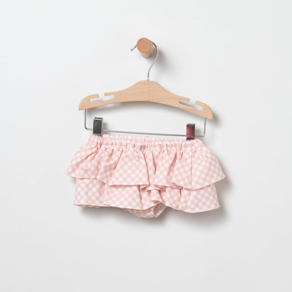 Conjunto de bebé niña de punto en rosa CocoAcqua 80222 - La boutique de AyA