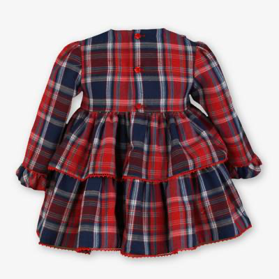 Vestido bebe niña rojo Miranda 0158 - La boutique de AyA Miranda